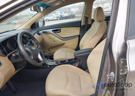 2013 Hyundai Elantra Gls из США, поврежденный, VIN 5NPDH4AE1DH337524